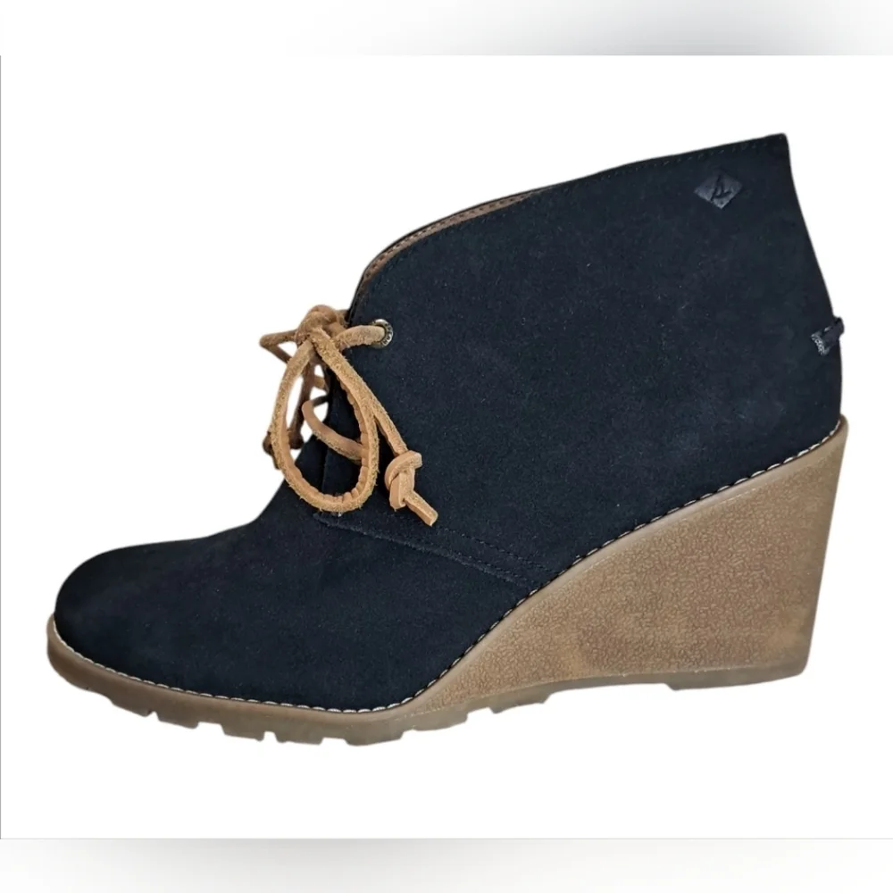 Sperry Top Sider Womens Stella Prow Wedge Chukka Boot Size 9.5M